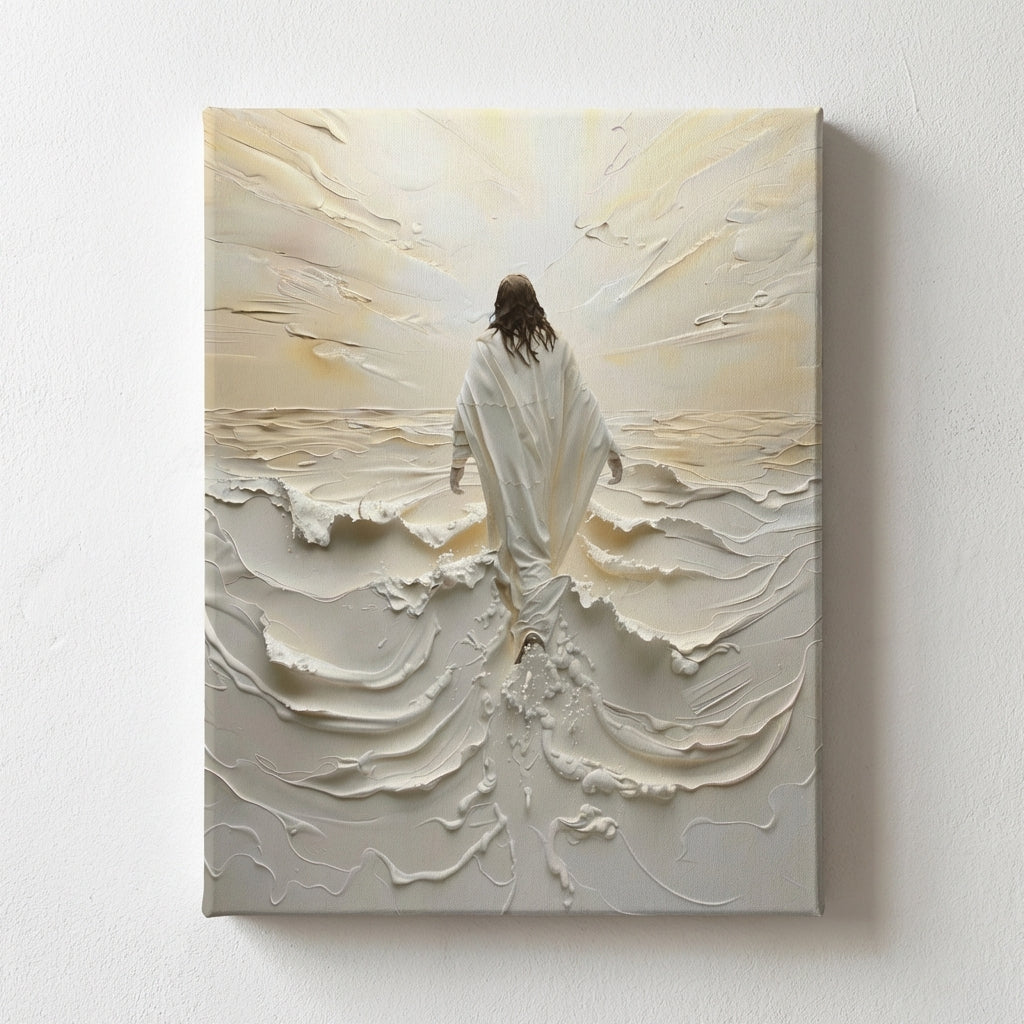 Jesus Walking on Water I - Canvas