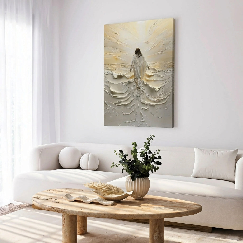 Jesus Walking on Water I - Canvas