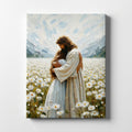 Jesus Hugging a Woman - Canvas
