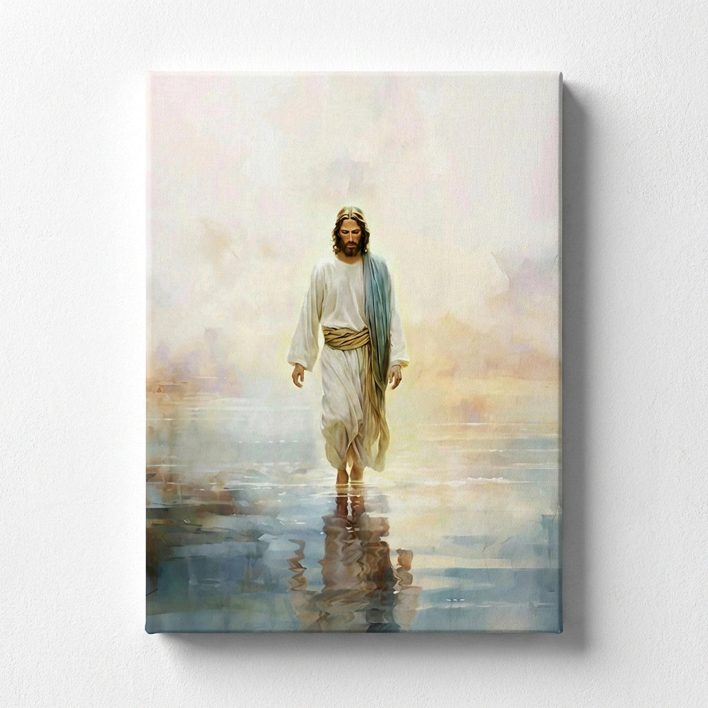 Jesus Walking on Water II - Canvas