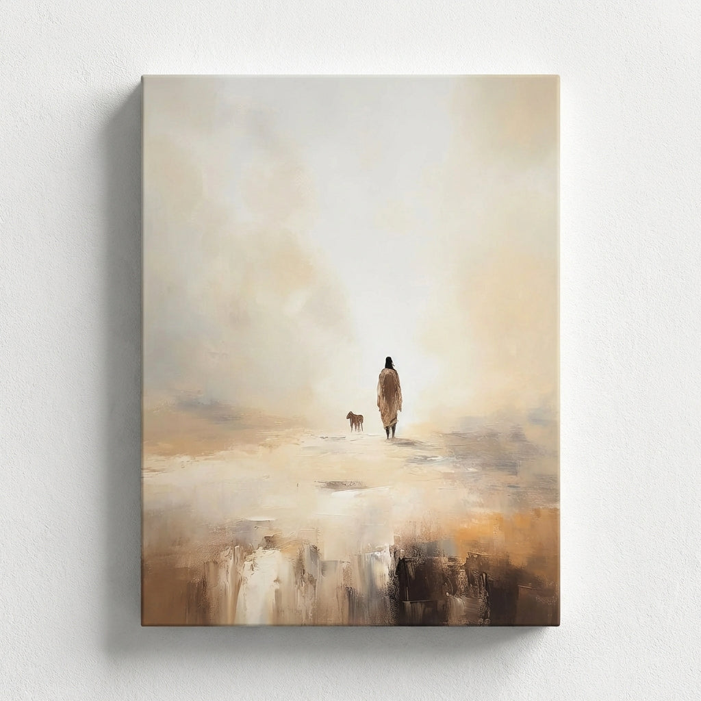 Parable of The Lost Sheep - Canvas