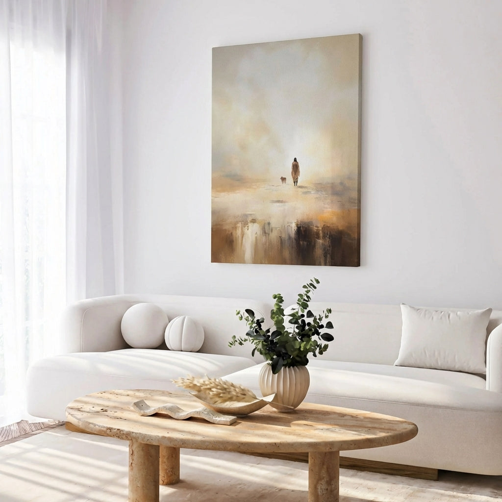 Parable of The Lost Sheep - Canvas