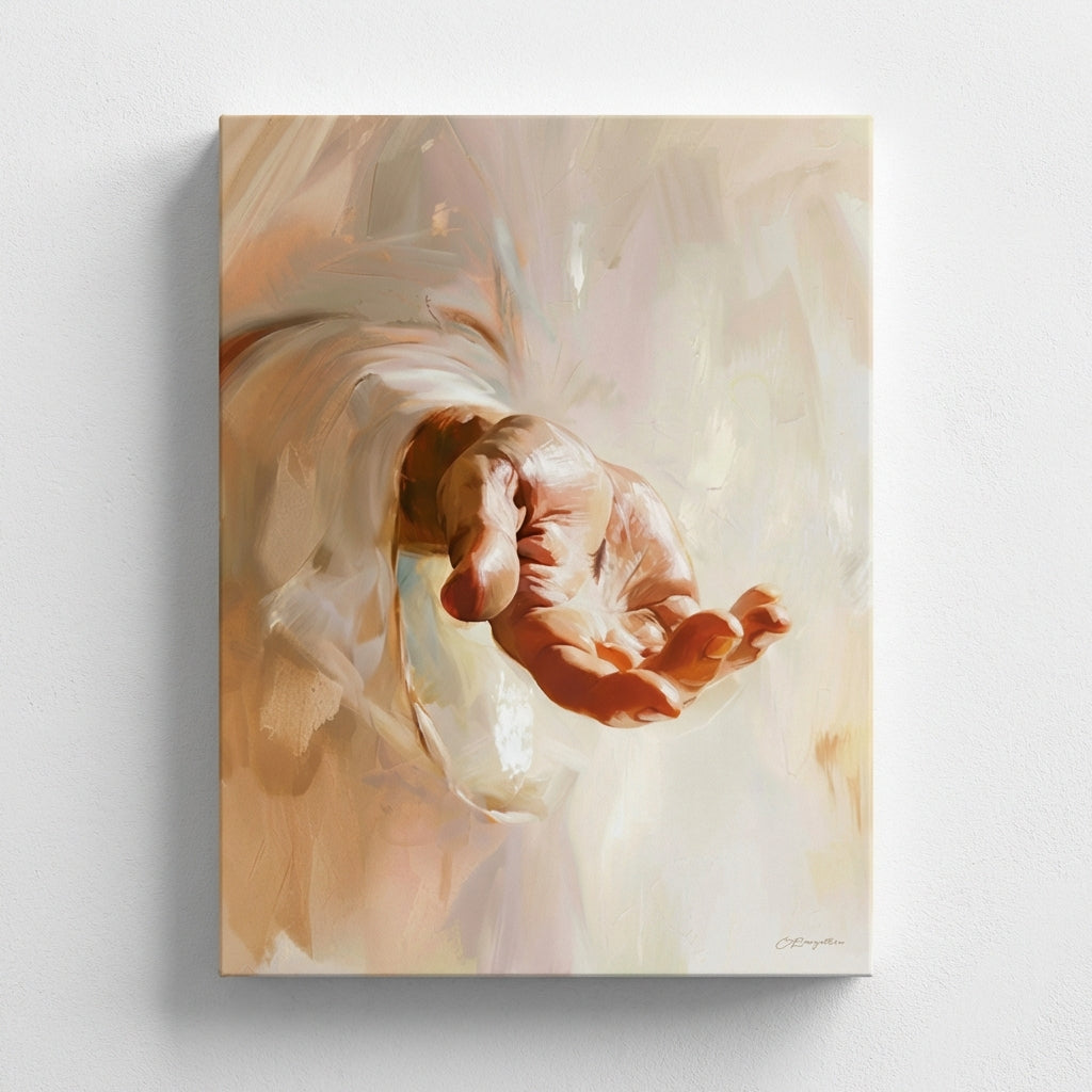 Hand of Jesus - Canvas