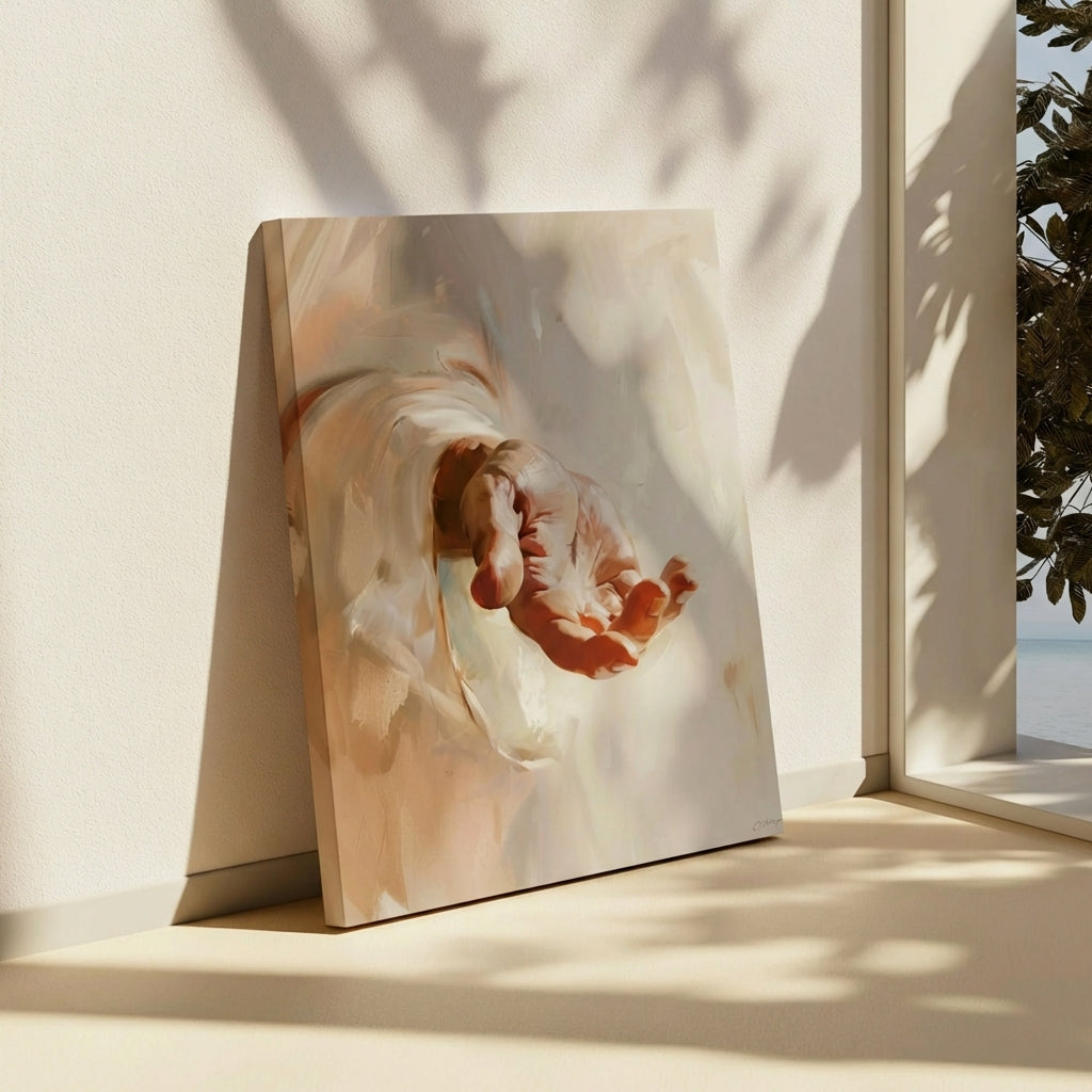 Hand of Jesus - Canvas