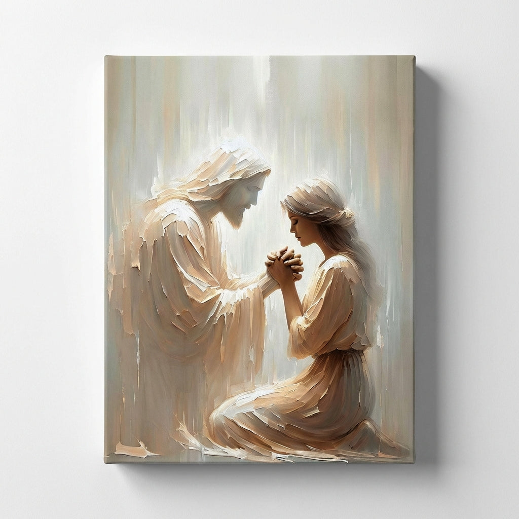 Held by Christ - Canvas