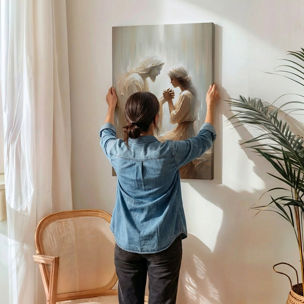 Held by Christ - Canvas