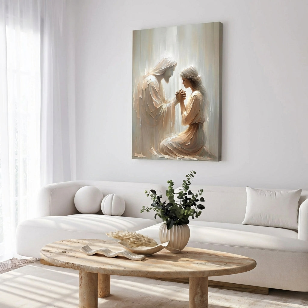 Held by Christ - Canvas