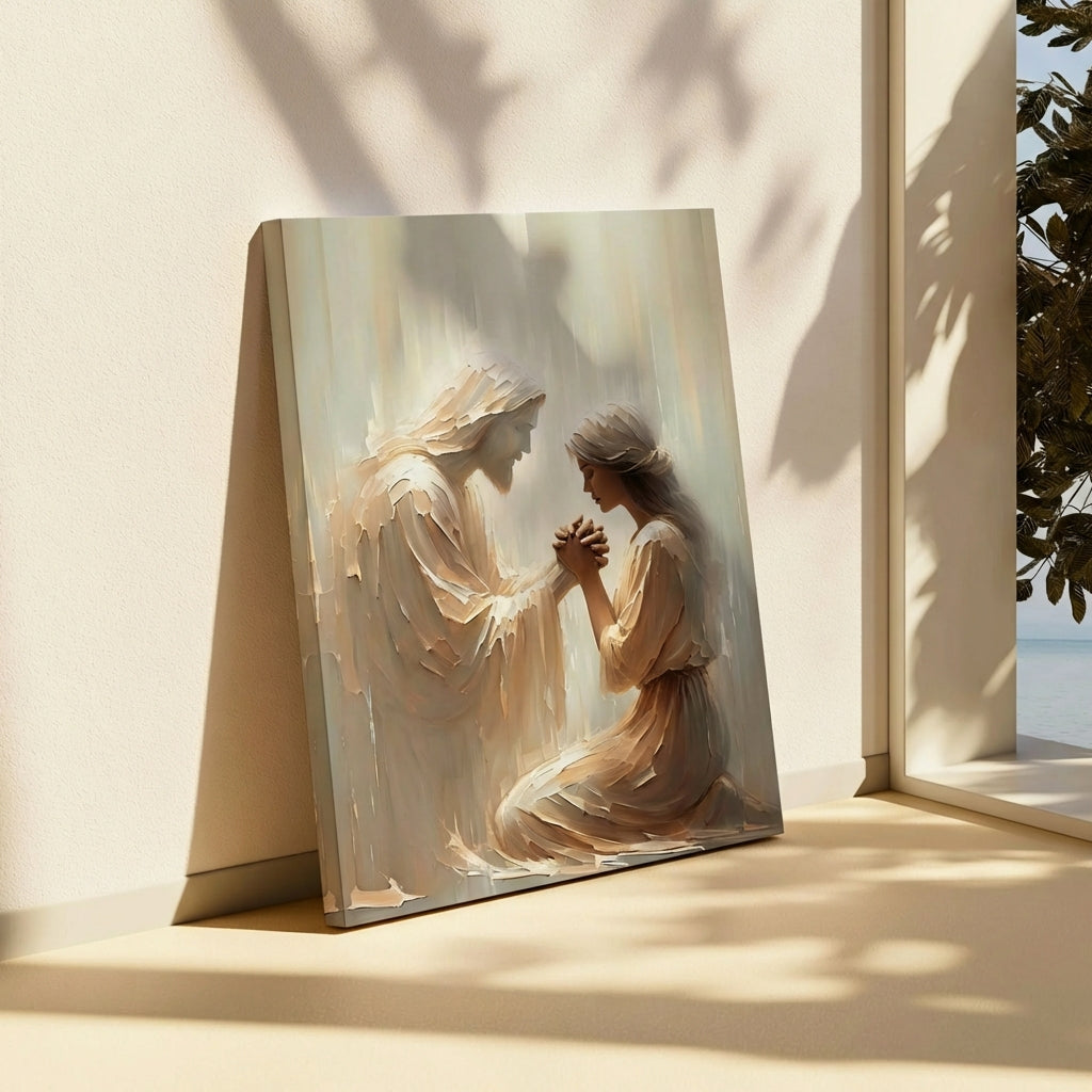 Held by Christ - Canvas
