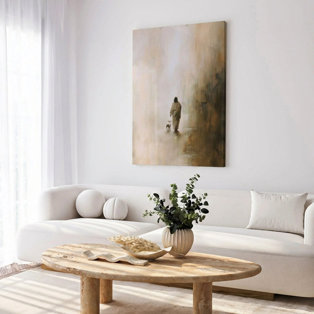 Parable of The Lost Sheep IV - Canvas