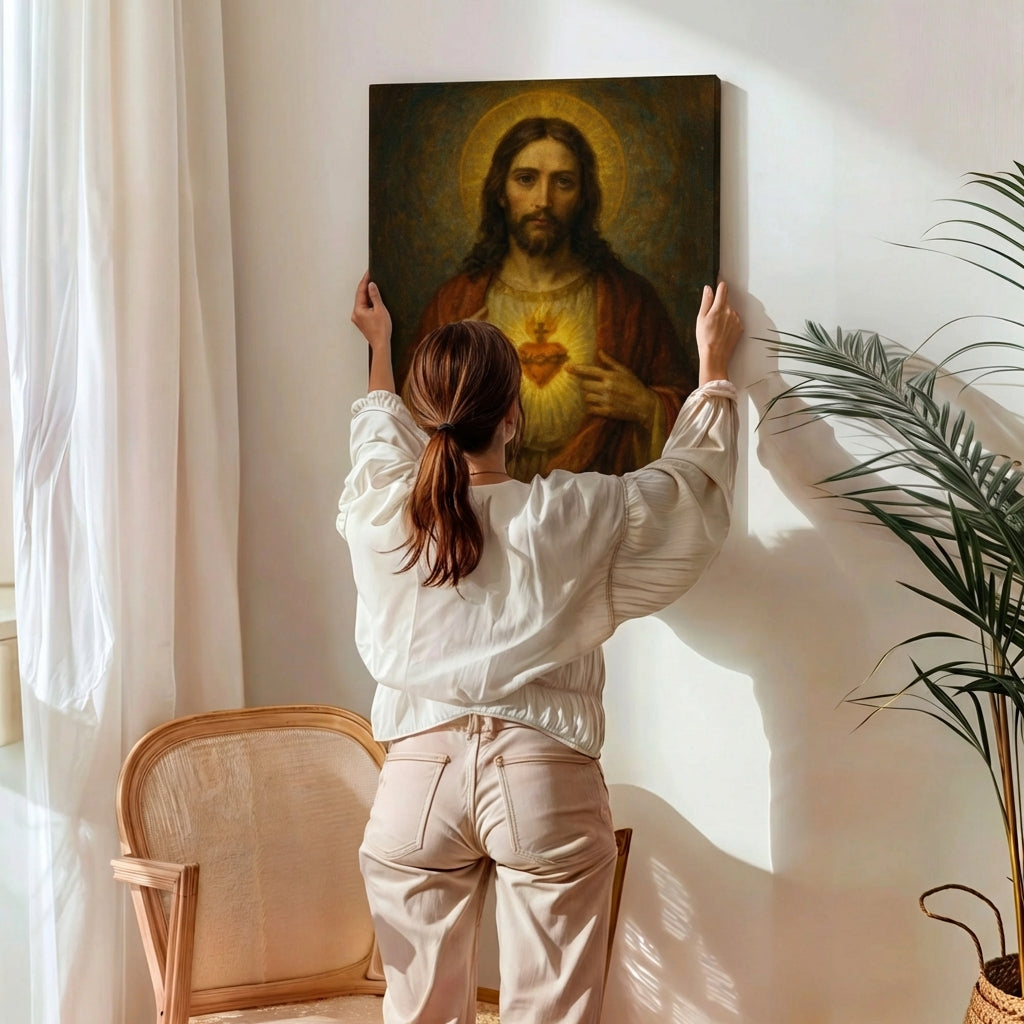 The Sacred Heart of Jesus I - Canvas