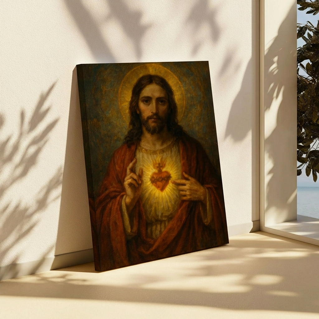 The Sacred Heart of Jesus I - Canvas
