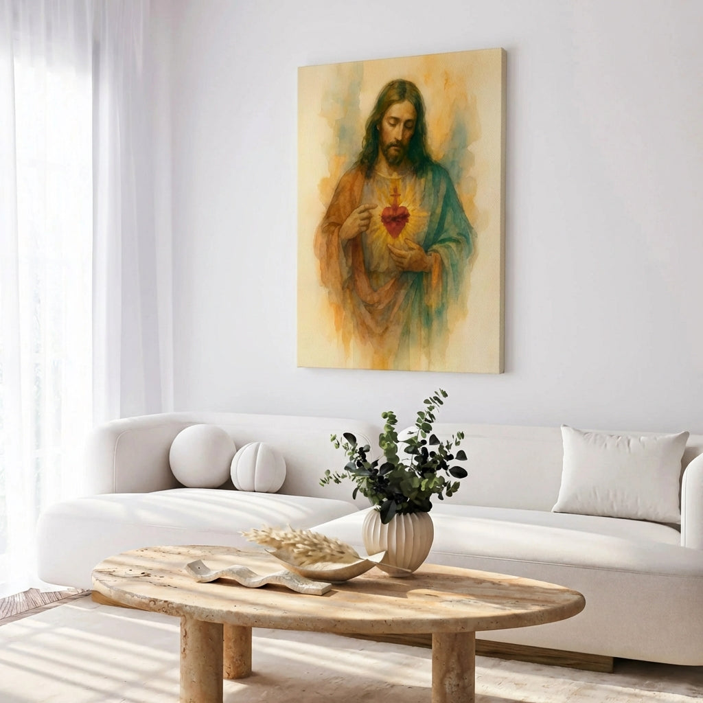 The Sacred Heart of Jesus II - Canvas